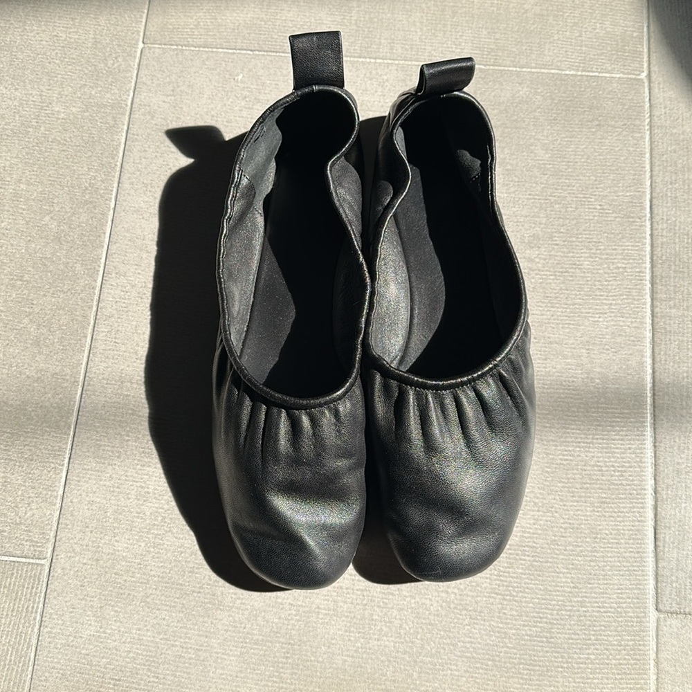 Céline black leather flats - Picture 3 of 4